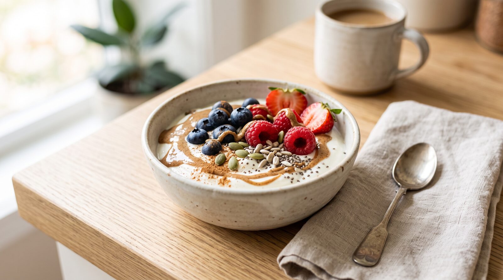 Greek yogurt bowl